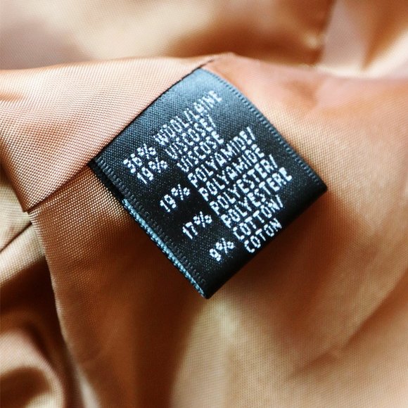 Lafayette 148 New York Tan Autumnal Wool Blend Tweed Cropped Blazer Jacket 4 - Picture 12 of 14